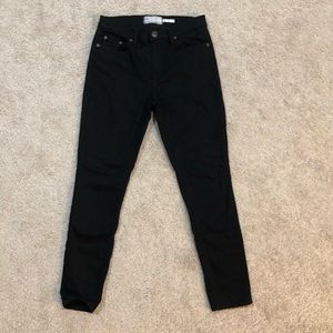 Free People black skinny jeans size 27